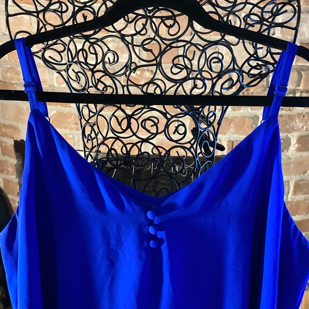Torrid Vibrant Blue Women's Camisole - Picture 2 of 8